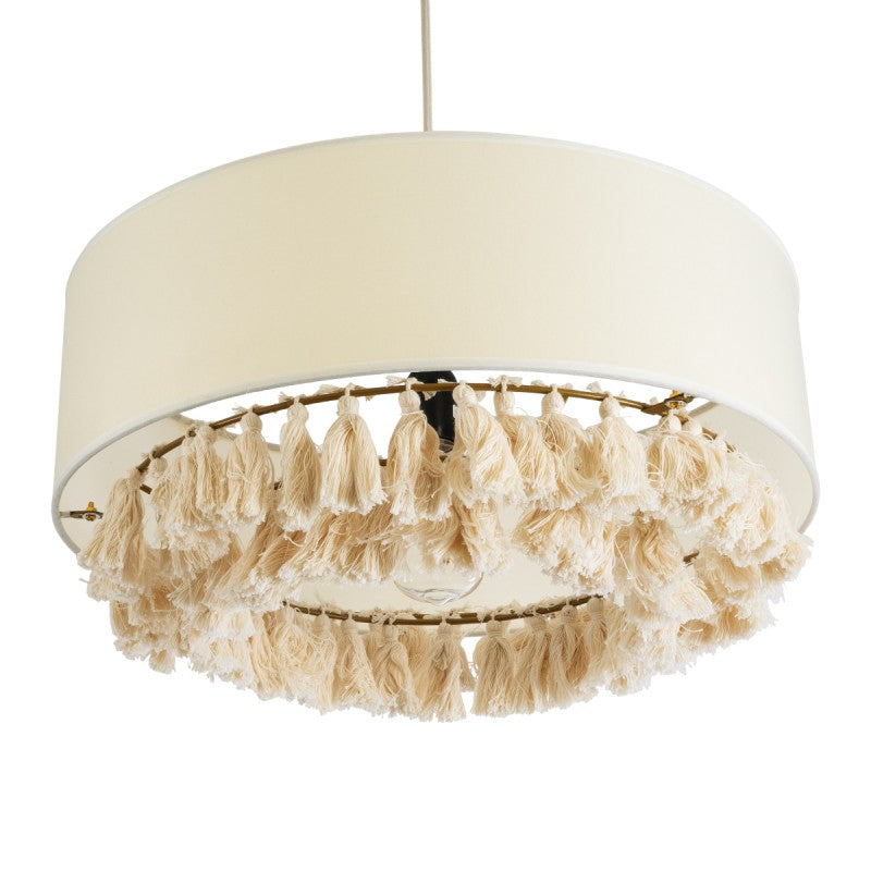 COTTON PENDANT LAMP 50 X 50 X 25 CM