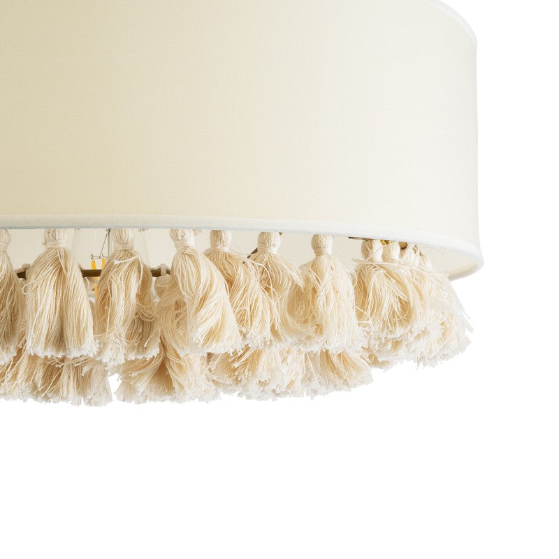 COTTON PENDANT LAMP 50 X 50 X 25 CM