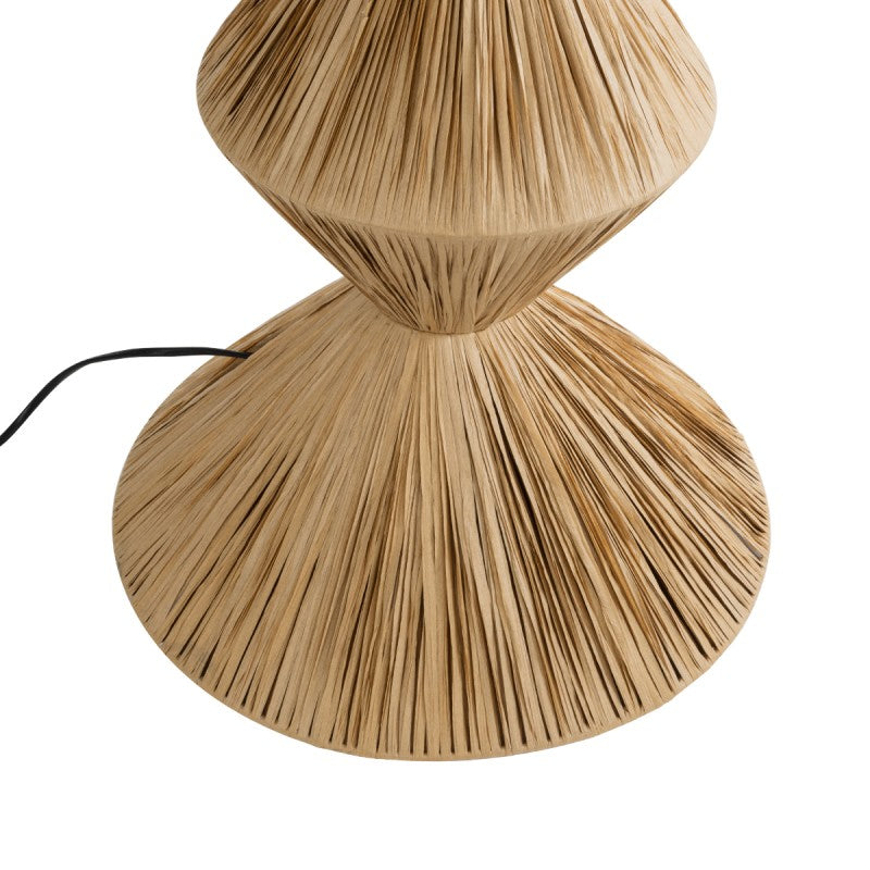 RAFIA BOHO FLOOR LAMP