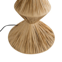 Carica l&#39;immagine nel visualizzatore di Gallery, RAFIA BOHO FLOOR LAMP