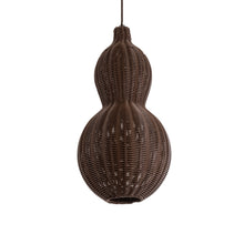 Load image into Gallery viewer, Brown rattan pendant 30*60cm