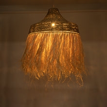 Carica l&#39;immagine nel visualizzatore di Gallery, Boho raffia natural suspension light