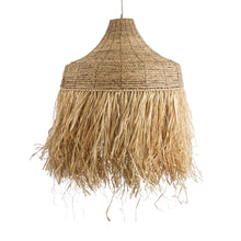 Carica l&#39;immagine nel visualizzatore di Gallery, Boho raffia natural suspension light