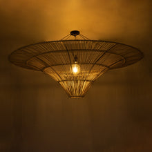 Load image into Gallery viewer, Rattan ceiling lamp D100 x H55cm