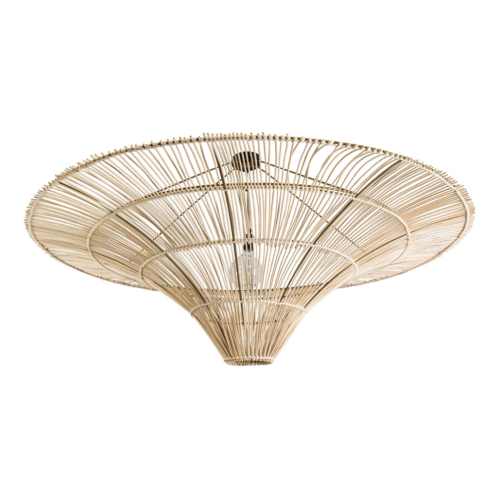 Rattan ceiling lamp D150 x H78cm