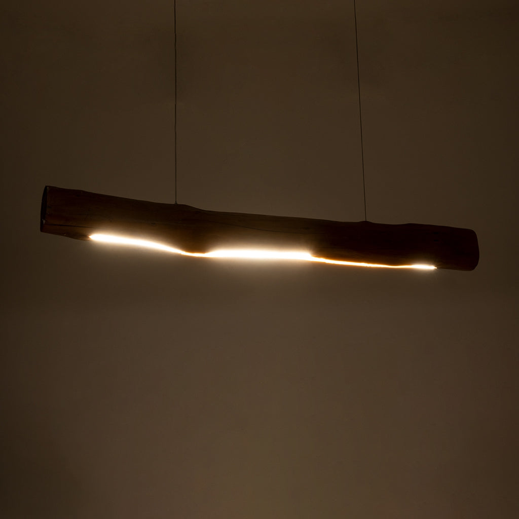 Wood Pendant Lighting 100*10D cm