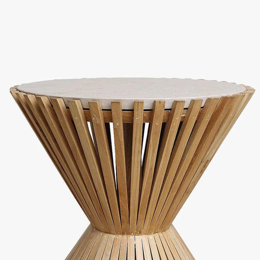 Infinity side table Hourglass