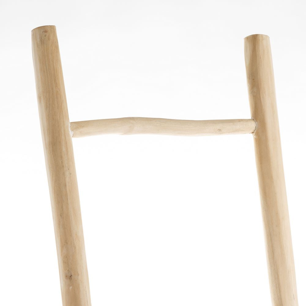 NATURAL WOODEN LADDER 48 X 8 X 180 CM