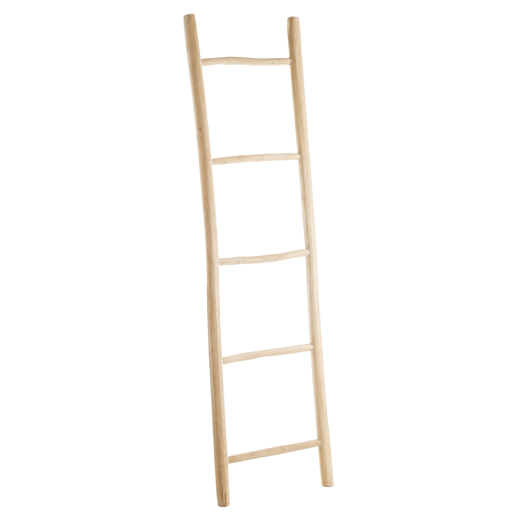 NATURAL WOODEN LADDER 48 X 8 X 180 CM