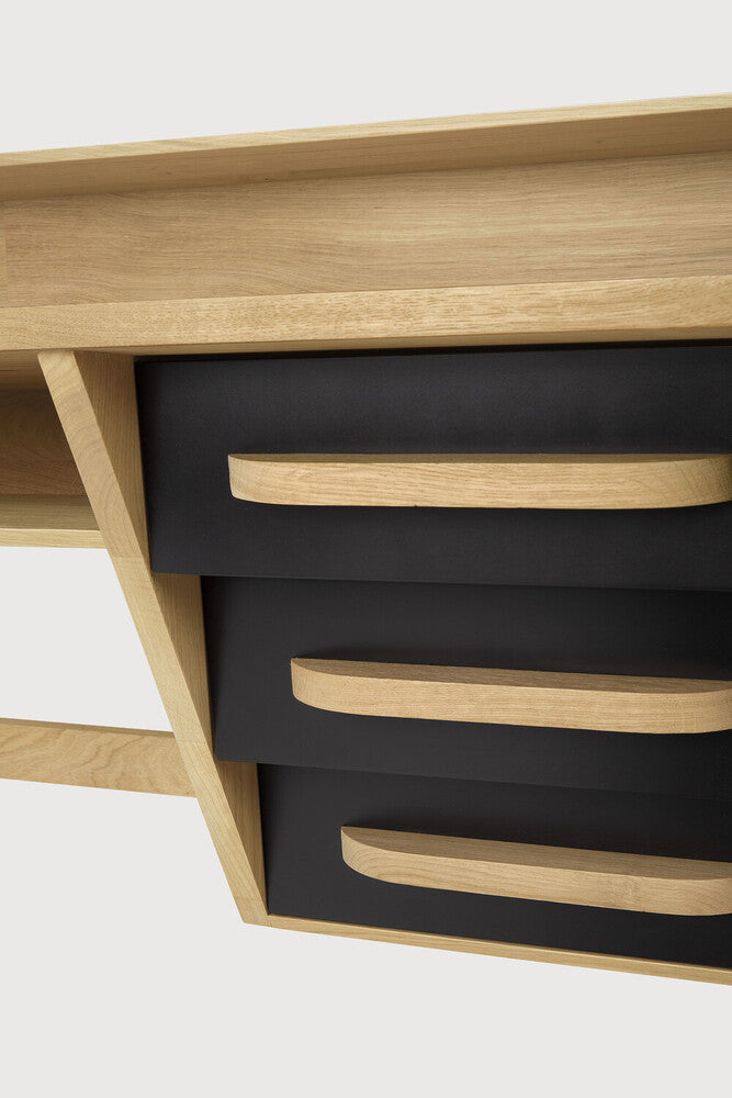 Origami desk Black