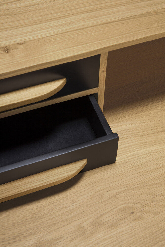 Origami desk Black