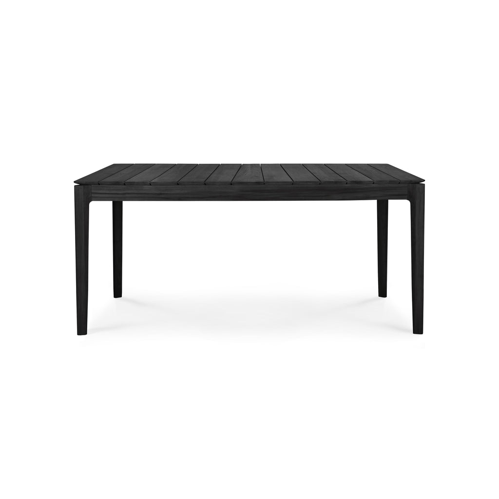 Bok outdoor dining table black