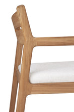 Load image into Gallery viewer, Jack outdoor dining chair with cushion off white