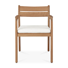 Load image into Gallery viewer, Jack outdoor dining chair with cushion off white