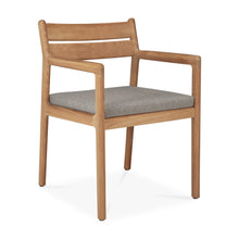 Load image into Gallery viewer, Jack outdoor dining chair with cushion mocha