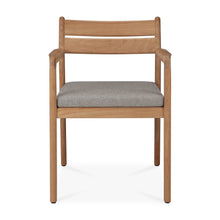 Load image into Gallery viewer, Jack outdoor dining chair with cushion mocha