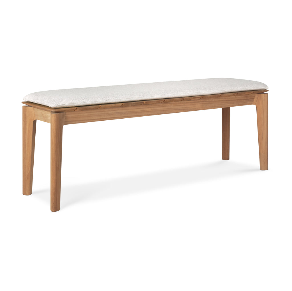 Bok outdoor bench offwhite