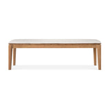 Bok outdoor bench offwhite