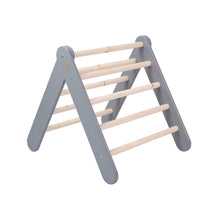 Load image into Gallery viewer, Wooden Pikler for Children Climbing Triangle for Kids, Gray