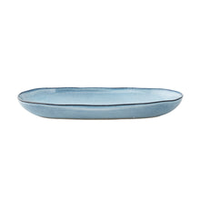 Cargar imagen en el visor de la galería, Sandrine Serving Plate, Blue, Stoneware