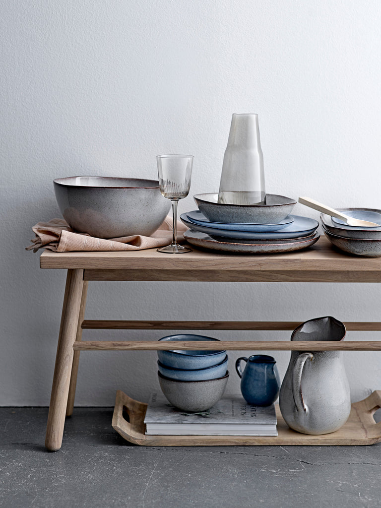 Sandrine Bowl, Blue, Stoneware