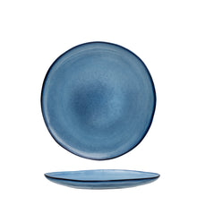 Cargar imagen en el visor de la galería, Sandrine Plate, Blue, Stoneware