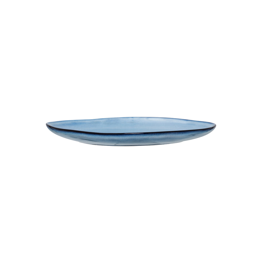 Sandrine Plate, Blue, Stoneware