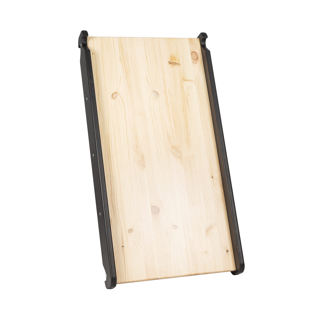 Slide-climbing wall 2in1, Wooden, Black