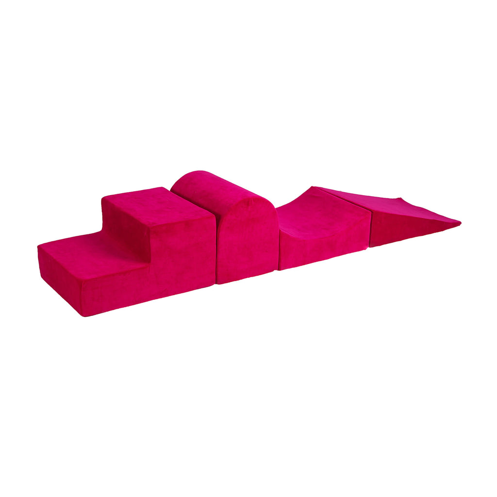 Foam 4 elements Playset, Velvet, Magenta