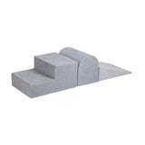 Foam 3 elements Playset, Velvet, Light Grey