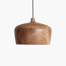 Load image into Gallery viewer, Solid Teak Wood Lamp