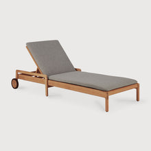 Cargar imagen en el visor de la galería, Jack outdoor adjustable lounger Mocha thin cushion