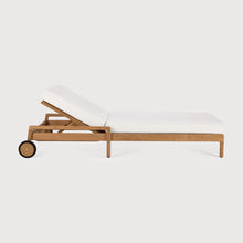 Cargar imagen en el visor de la galería, Jack outdoor adjustable lounger off white