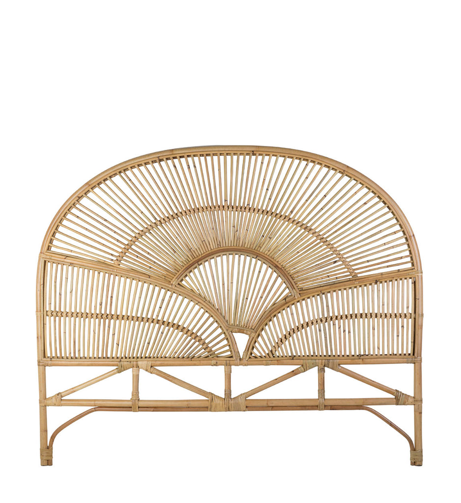 IRREGULAR RATTAN HEADBOARD