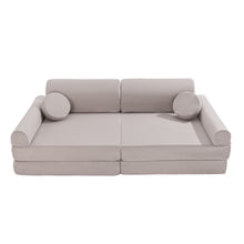 Load image into Gallery viewer, Premium Children&#39;s Sofa, Light Grey