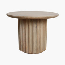 Load image into Gallery viewer, Bullnose side table natural 55 cm