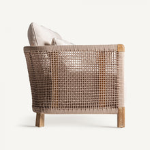 Carica l&#39;immagine nel visualizzatore di Gallery, TEAK ROPE SOFA