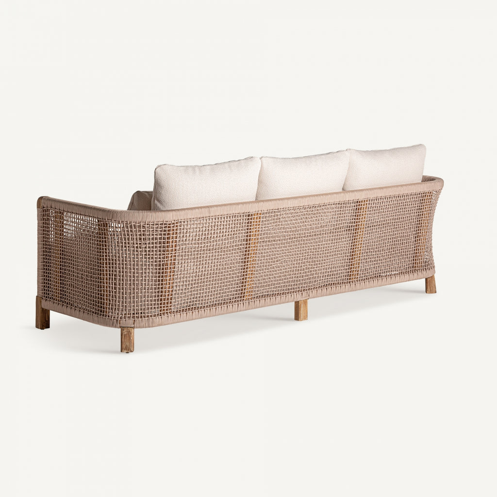 TEAK ROPE SOFA