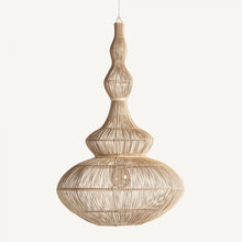 Charger l&#39;image dans la galerie, Rattan ceiling lamp