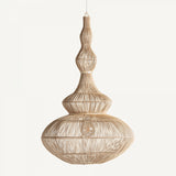 Rattan ceiling lamp