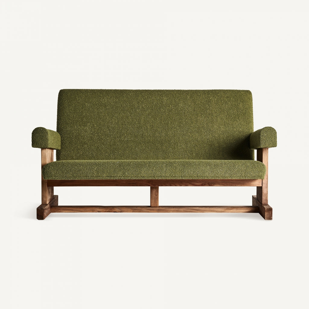 Green sofa