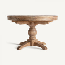 Load image into Gallery viewer, EXTENDING ELM WOOD TABLE