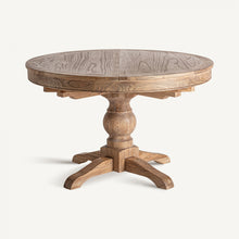 Load image into Gallery viewer, EXTENDING ELM WOOD TABLE