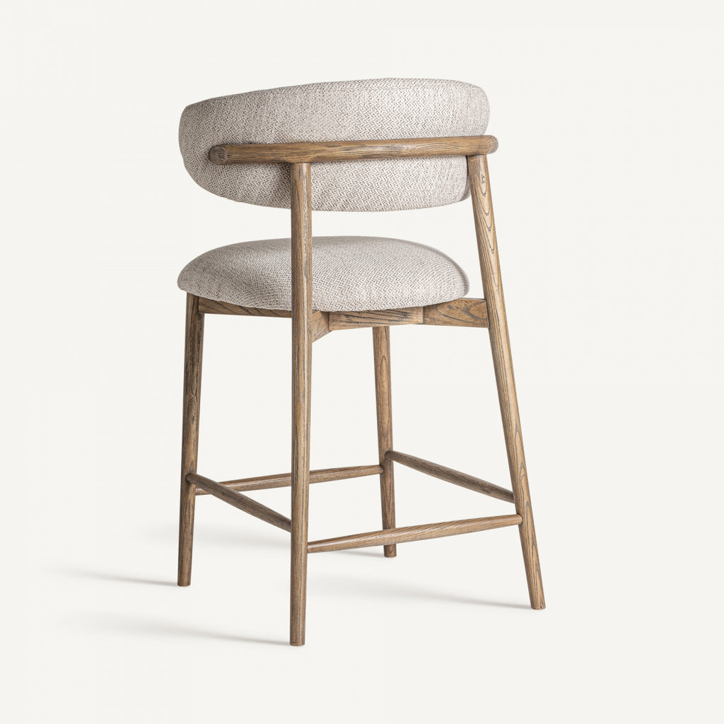 Ash wood stool