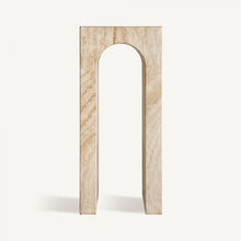 Load image into Gallery viewer, Travertine Console Table