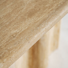 Cargar imagen en el visor de la galería, Travertine Dining Table