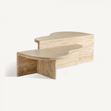 Load image into Gallery viewer, Travertine Coffee Table Set