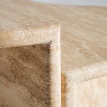 Load image into Gallery viewer, Travertine Coffee Table Set