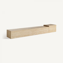 Cargar imagen en el visor de la galería, Travertine TV stand