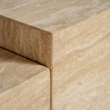 Cargar imagen en el visor de la galería, Travertine TV stand